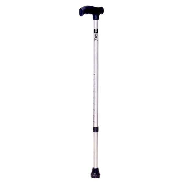 3Grey Iron Steel Walking stick for old age people men and women