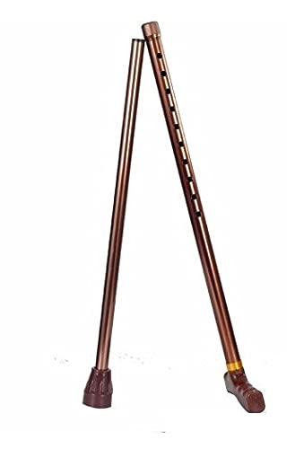 aluminium walking stick for old age people men and women bronze 3