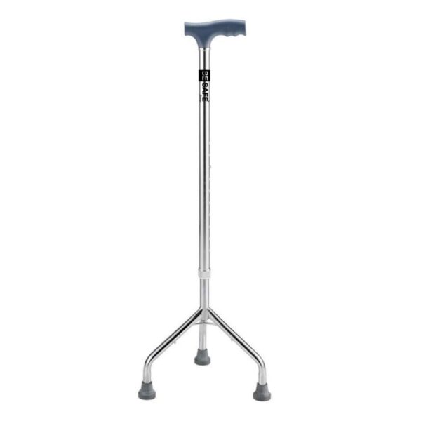 Walking stick with tripod base for elderly old women and men 2